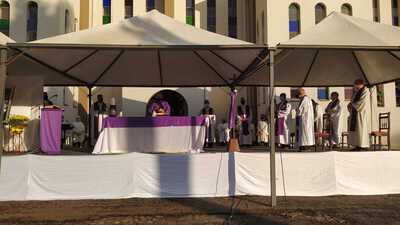 Missa de 7º dia de falecimento do Padre Aleixo foi presidida pelo Bispo Dom Amilton